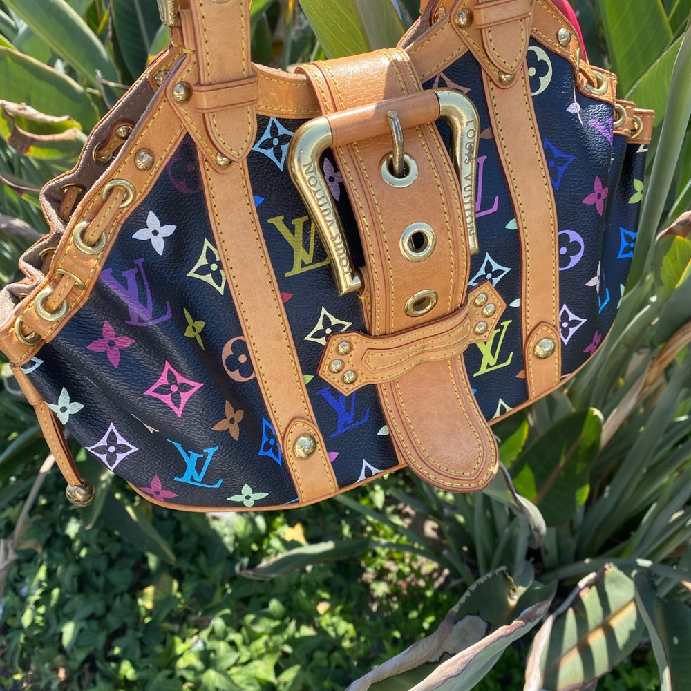 🎨Louis Vuitton X Takashi Murakami Theda Bag - Picture 3 of 14